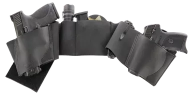 Galco UWBKXL2 UnderWraps 2.0 Black XL Leather/Nylon Handgun