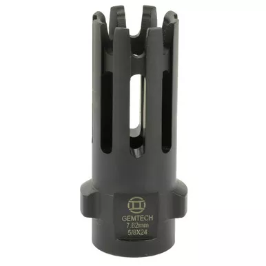 Gemtech Quickmount Flash Hider Suppressor Mount LR-308 5/8"-24 Thread Steel Matte
