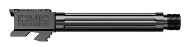 Glock 17 Fluted Barrel Threaded DLC Blk