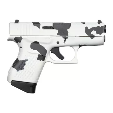 GLOCK G43 9mm Luger 3.41in 6rd Cow Pattern Semi-Auto Pistol (57089)