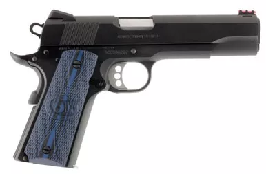 Government Comp 9mm 5" FO G10 Blued 9-rd