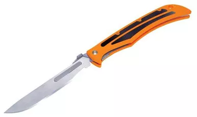 Havalon Baracuta-Blaze Hunting Knife, Orange