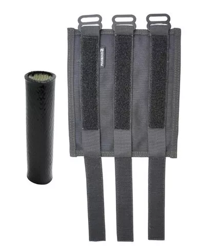 Hi-Temper Suppressor Cover-V1 Black 1.5"x6