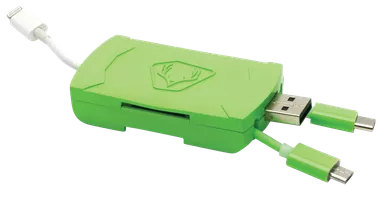 HME QMCR 4-in-1 Card Reader Green Android/IOS