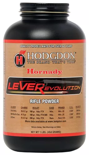 Hodgdon LEVERevolution Spherical Rifle Powder 1 lb