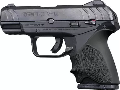 Hogue HandAll Grip Sleeve Ruger Security 9 Compact Black