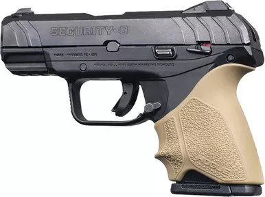 Hogue HandAll Grip Sleeve Ruger Security 9 Compact FDE