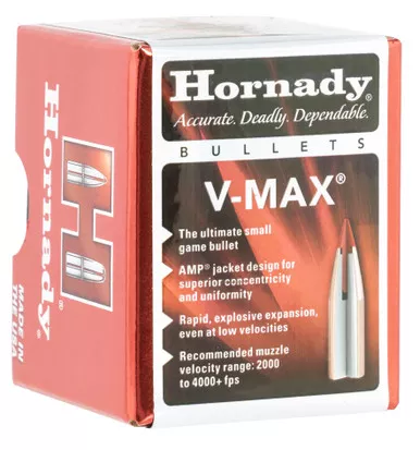 Hornady 21710 V-Max17 Cal .172 20 gr V Max 100 Per Box/ 40 Case