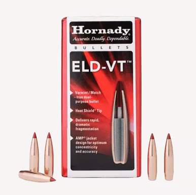 Hornady 26103 ELD-V6.5mm .264 100 gr 100 Per Box/ 15 Case