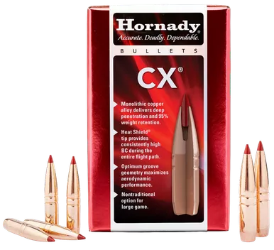 Hornady 271904 CX270 Cal 100 gr Copper Solid 50 Per Box/ 40 Case