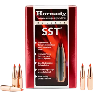 Hornady 3233 SST8mm .323 170 gr Super Shock Tip 100 Per Box/ 15 Case