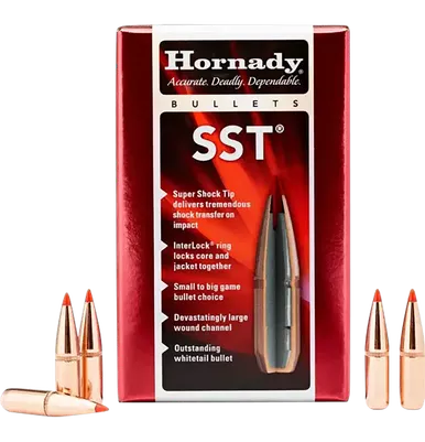 Hornady 33102 SST338 Cal .338 200 gr Super Shock Tip 100 Per Box/ 15 Case
