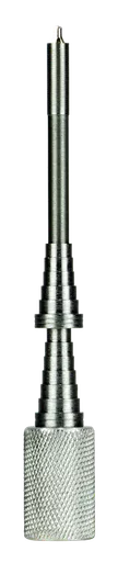Hornady 399693 Flash Hole Deburring Tool Silver Multi Caliber Steel