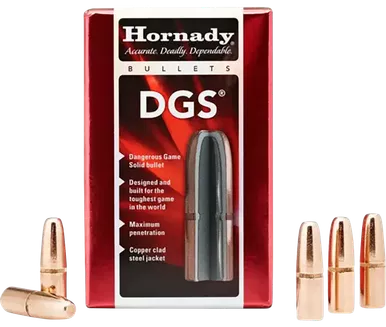 Hornady 4748 DGS470 Cal .474 500 gr Dangerous Game Solid 50 Per Box/ 15 Case