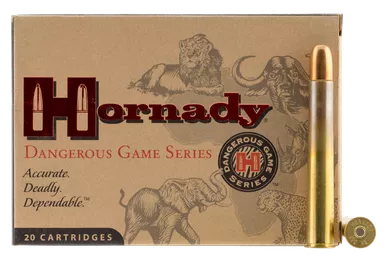 Hornady 8269 Dangerous Game500NitroExpress 570gr Dangerous Game Solid 20 Per Box/6 Case