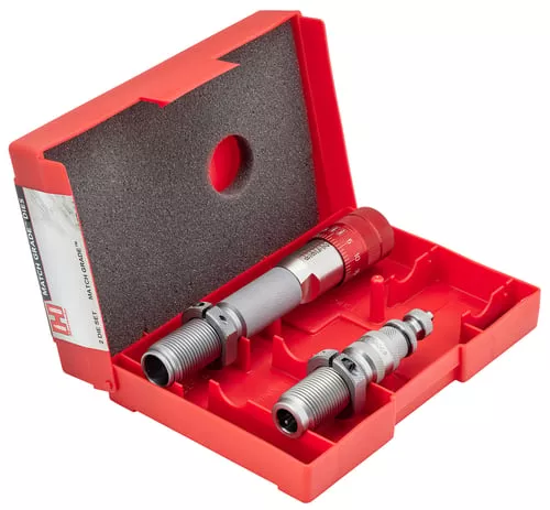 Hornady Match Grade Die Set with Click-Adjust Micrometer 22 CREEDMOOR .224