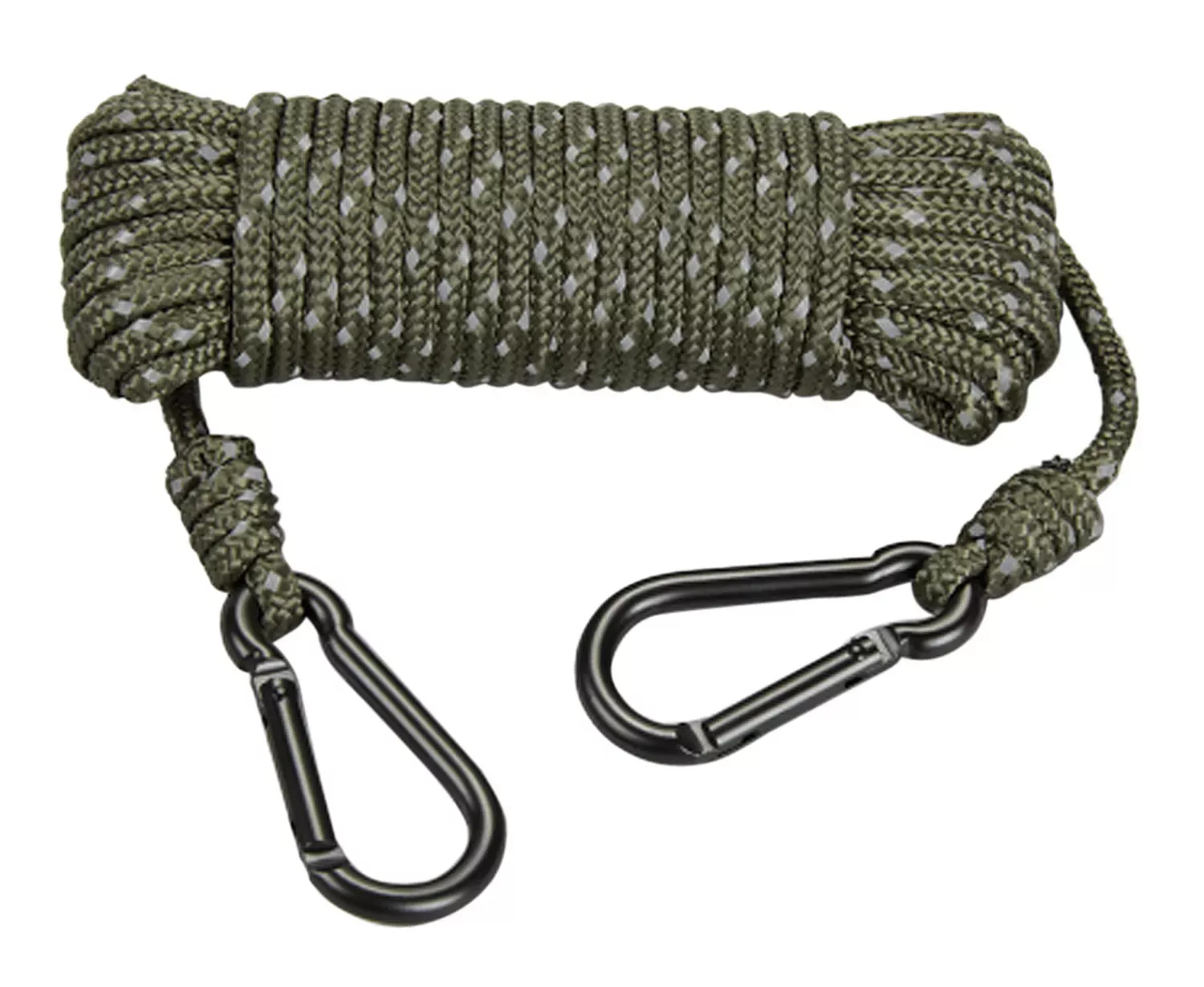 Hunters Specialties Reflective Rope Olive Drab 30' Long