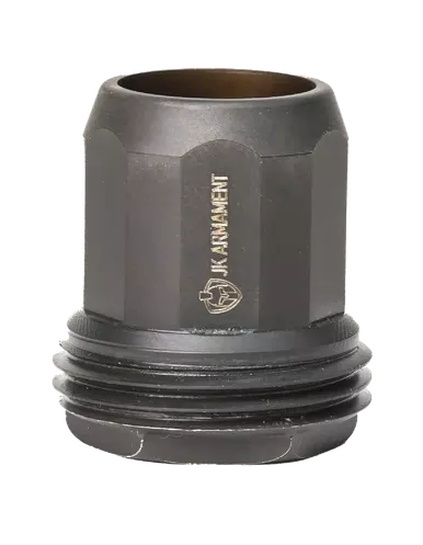 Jk Armament JKMDHDBE12M22X75 Saiga Muzzle Device 12 Gauge 17-4 Stainless