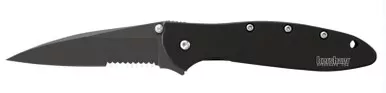 Kershaw Leek-Black Serrated Knife