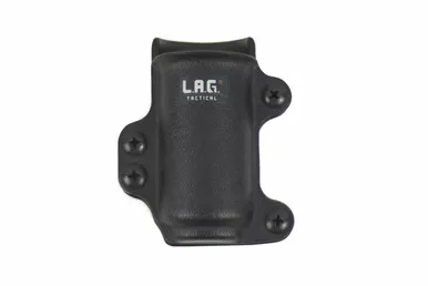L.A.G. Tactical MCS 1.3" Flashlight Pouch Black