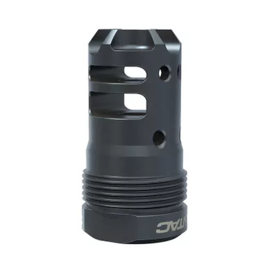 LANTAC USA Dragon 6mm ARC 5/8-24 Plan B Short Muzzle Brake (DGN6MMB-PBS)