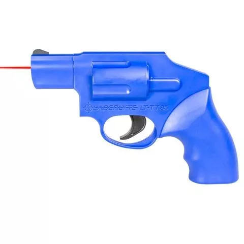 LaserLyte Trigger Tyme Laser Trainer Handgun Snubby Blue