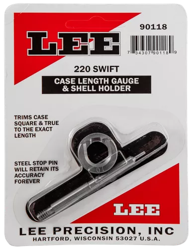 Lee Precision 90118 Case Length Gauge220 Swift Steel