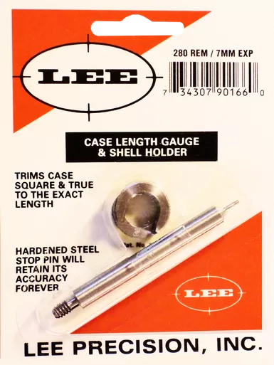 Lee Precision 90166 Case Length Gauge280 Ackley Improved / 280 / 7mm Express