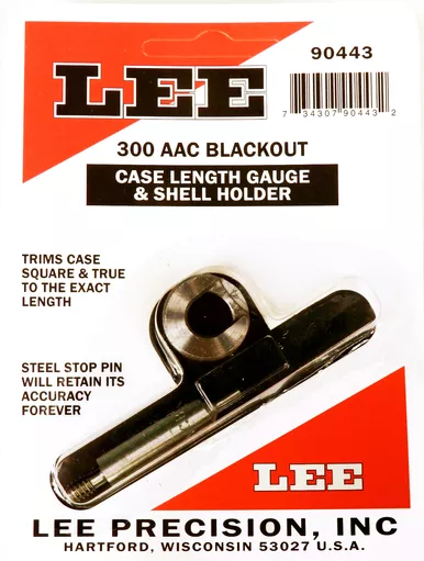 Lee Precision 90443 Case Length Gauge300 AAC Blackout