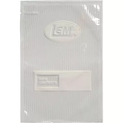 LEM Products MaxVac Quart Vacuum Bags - 11x16 100/ct