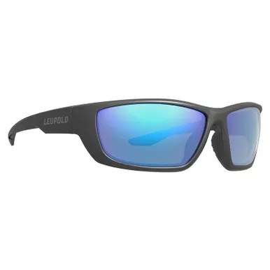 LEUPOLD Cheyenne Matte Black/Blue Mirror Sunglasses (186746)