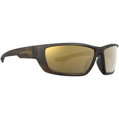 Leupold Cheyenne Sunglasses Matte Tortoise Frame Bronze Mirror Lens