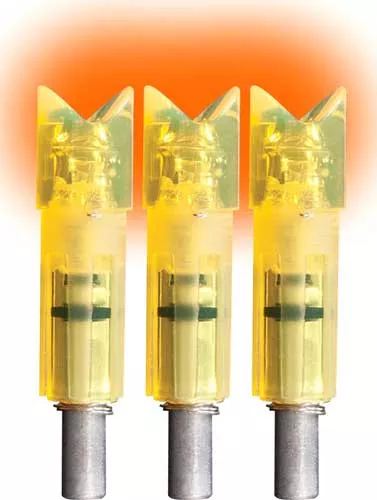 Lumenok Lighted Crossbow Nock Orange 3PK