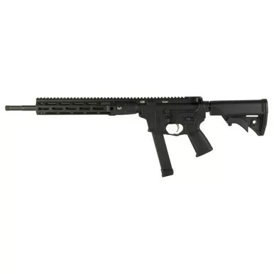 LWRC IC-9 9mm 16in 27rd Black Semi-Automatic Rifle (ICR9B16)