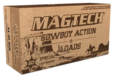 Magtech 4440C Cowboy Action44-40Win 200gr Lead Flat Nose 50 Per Box/20 Case
