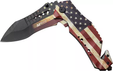 Master Cutlery MTECH Pocket Knife 3.75" Drop Point