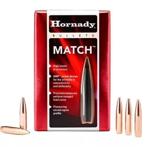 MATCH 30 CALIBER 0.308" 168GR BTHP 250/BOX