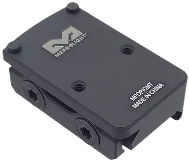 Mepro Usa 901141044 Picatinny Riser Mount Matte Black