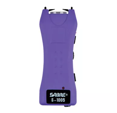 Mini Stun Gun w/Holster & Light Purple