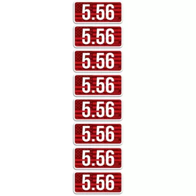 MTM 5.56 Caliber Ammo Labels (CL556)