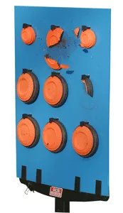 MTM Bird Board with 18 Clay Target Clips Blue