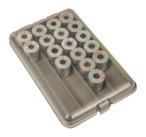 MTM PSBB POWDER & SHOT BUSHING BOXCLEAR