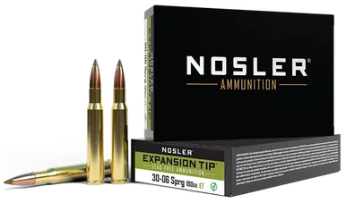 Nosler 40037 E-Tip30-06Springfield 180gr E Tip Lead Free 20 Per Box/10 Case
