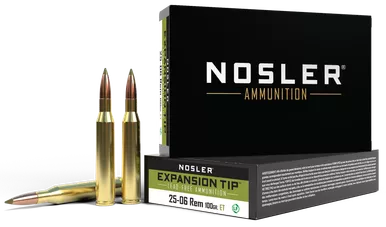 Nosler 40238 E-Tip25-06Rem 100gr E Tip Lead Free 20 Per Box/10 Case