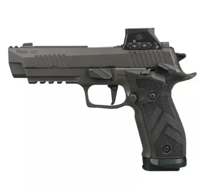 P226 XFive Leg 9mm 4.4" ROMEO-X Gry/Blk 3/20rd