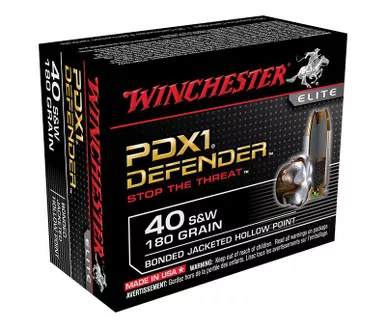 PDX1Def 40 S&W 180gr Bond 20/bx