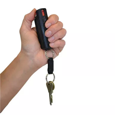 Personal Security Products 0.5 oz Pepper Spray with Black Hard Case