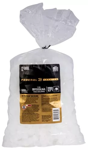 PODIUM WADS 12 GAUGE 1OZ CLEAR 500/BAG