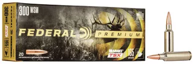 Prem 300WSM 165gr Barnes TSX 20rd