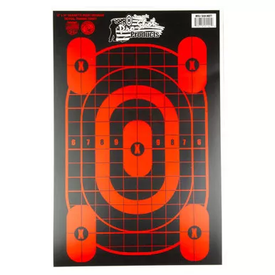 Pro-Shot Silhouette Insert Defensive Tactical Training Paper Targets 4PK